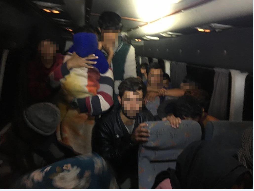 Kocaeli'de 40 kaçak göçmen yakalandı; 2 organizatör tutuklandı