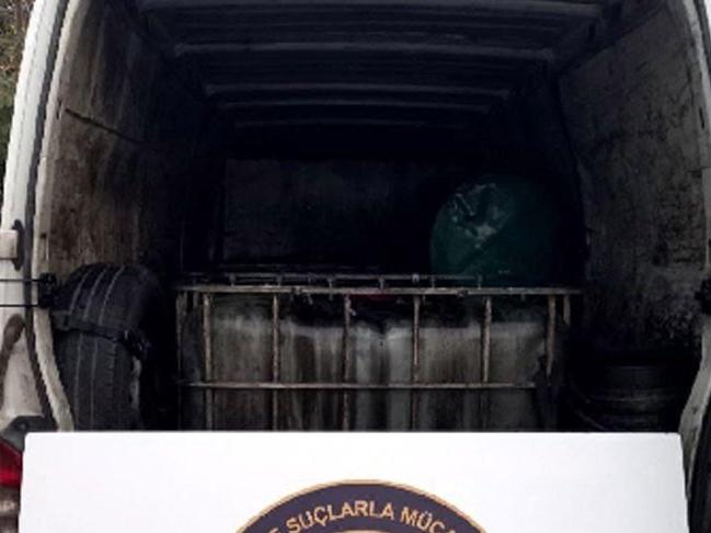 Denizli'de 8 bin 840 litre kaçak akaryakıt ele geçirildi