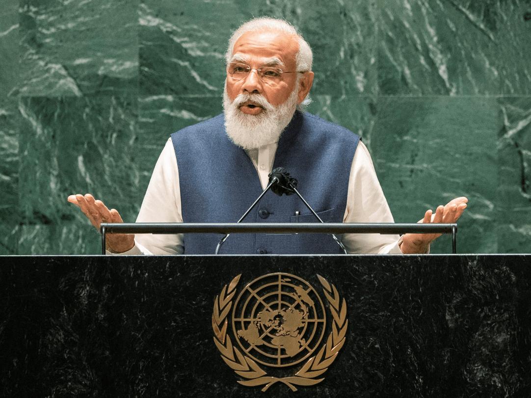 Modi, COP26 öncesi Hindistan'ın net sıfır emisyon hedefini reddetti