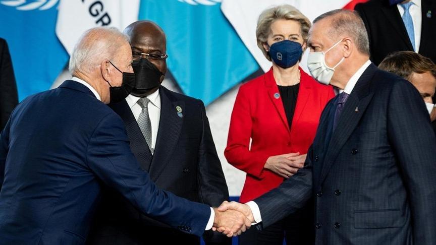 G-20 zirvesi: Erdoğan ve Biden görüşmesi sona erdi