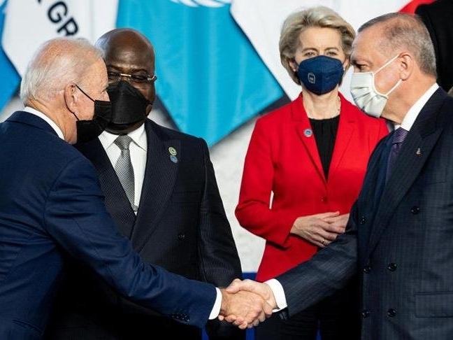 G-20 zirvesi: Erdoğan ve Biden görüşmesi sona erdi
