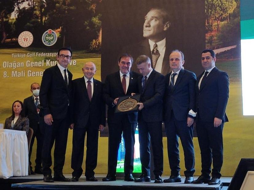 Yıldırım Demirören, Türkiye Golf Federasyonu başkanı oldu