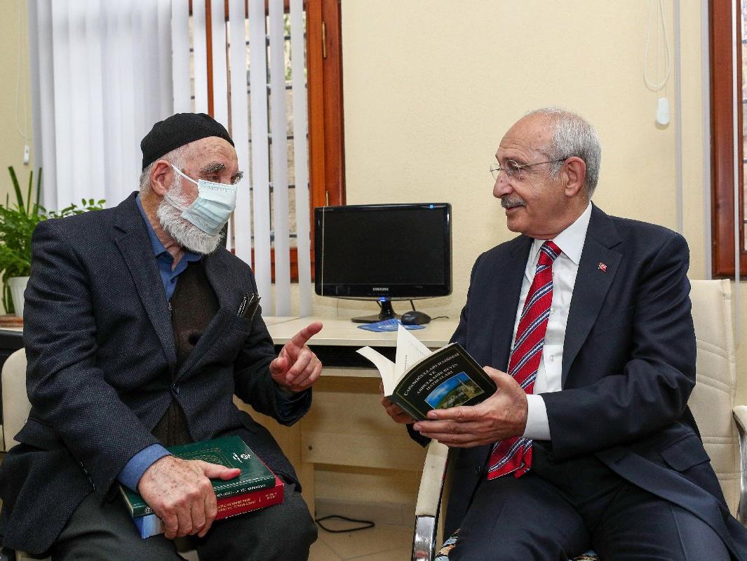 Kılıçdaroğlu, Yozgat'ta Ali Şakir Ergin ile görüştü