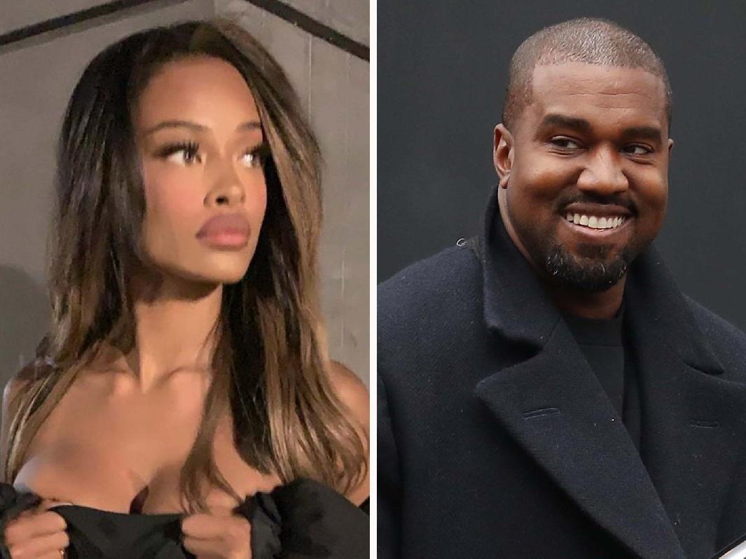 Kanye West 22 yaşındaki model sevgilisiyle ilk kez görüntülendi