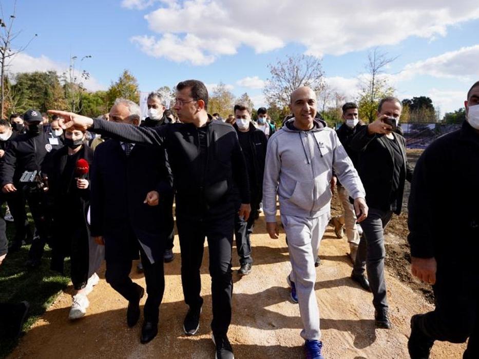 Atatürk Kent Ormanı'nda 'Ata'ya saygı yürüyüşü' 