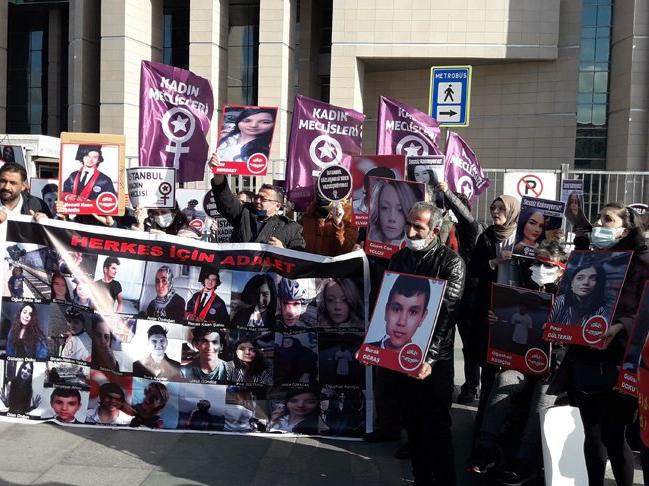 'Artık yeter! Adalet istiyoruz'