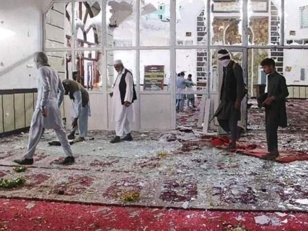 Afganistan'da camiye saldırı: Çok sayıda yaralı var