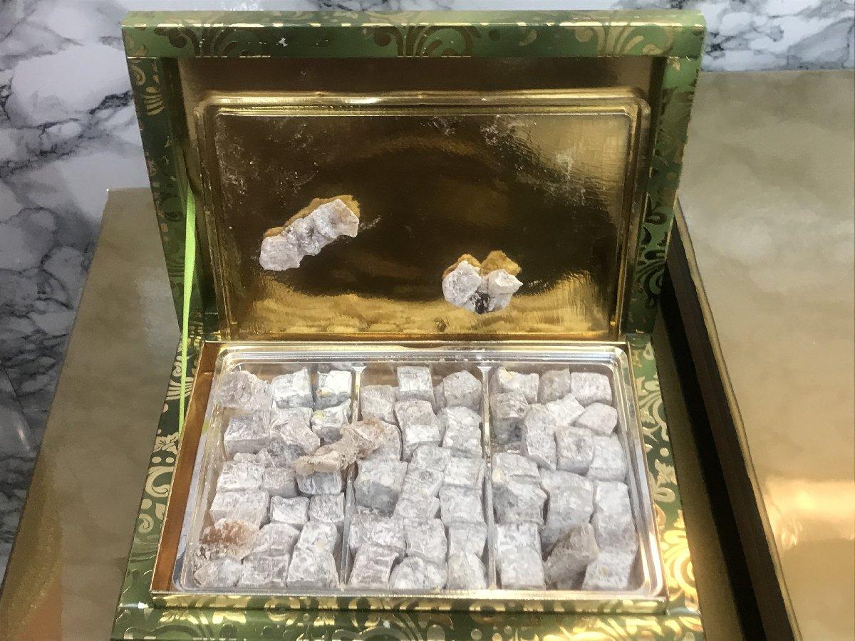 Lokum kutularından pudra şekeri yerine 'kokain' çıktı