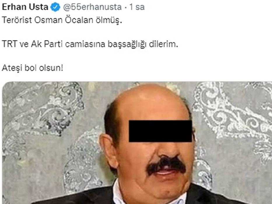 İYİ Partili Usta'dan Osman Öcalan paylaşımı