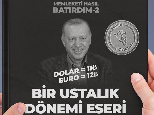 Muharrem İnce'den bir kitap ismi önerisi daha: Memleketin canına okuyan Erdoğan’ın ustalık eseri