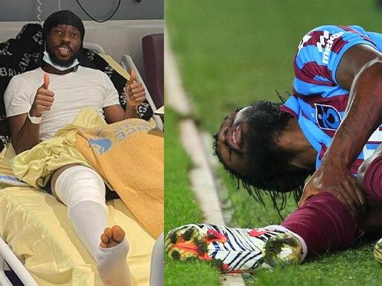 Trabzonspor'da sezonu kapatan Gervinho, ameliyat oldu
