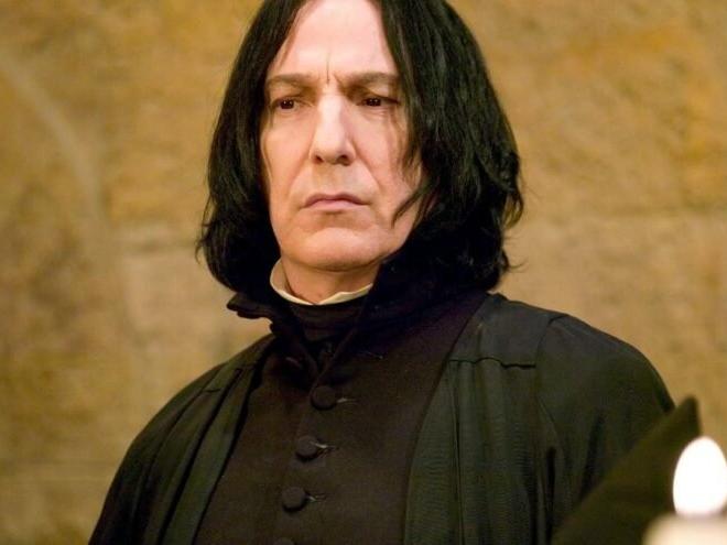 Alan Rickman, Snape rolünü zorla kabul etmiş