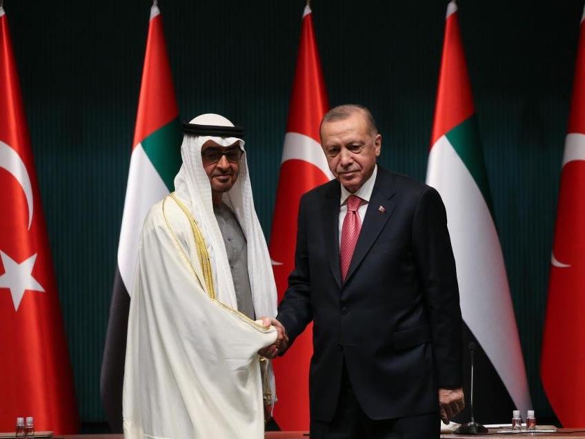 BAE Veliaht Prensi Bin Zayid'dan Erdoğan'a teşekkür