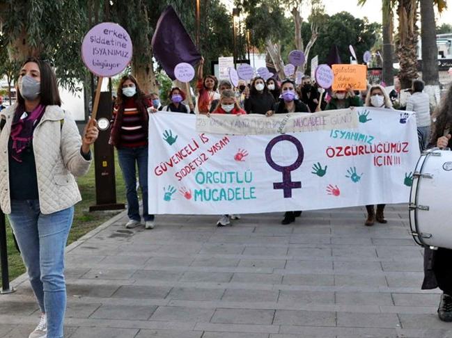 Bodrum'da kadınlar sokakları inletti