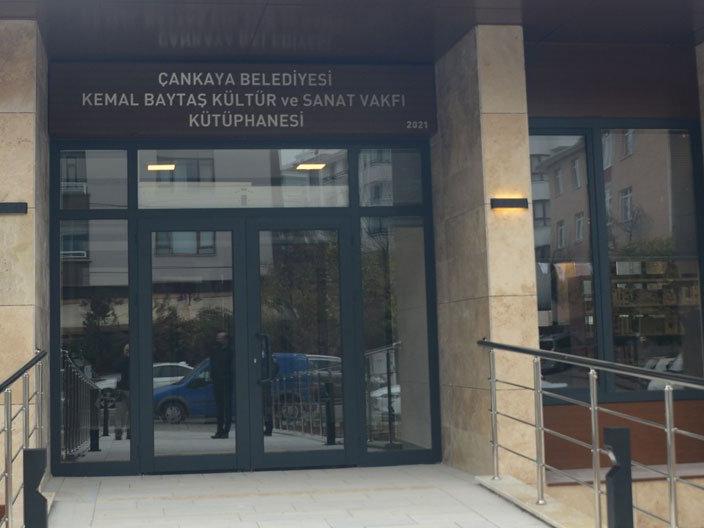 Çankaya’da Kemal Baytaş Kütüphanesi törenle açıldı