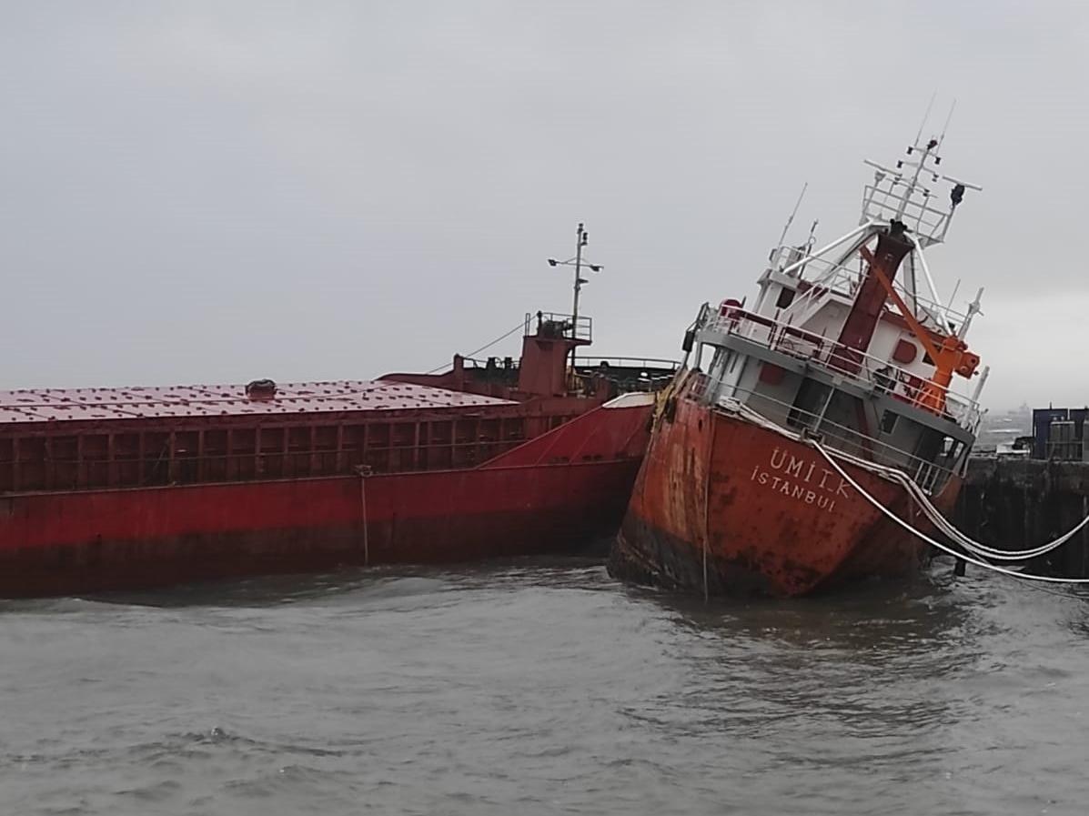 Tuzla limanında gemi kazası