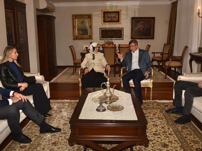 İmamoğlu'ndan Davutoğlu'na ziyaret