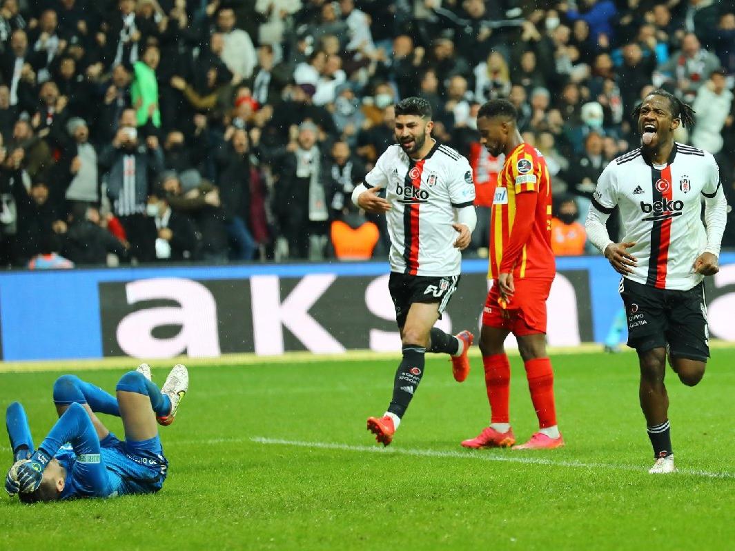 Beşiktaş-Kayserispor maçı nefes kesti! 6 gol... Müthiş geri dönüş
