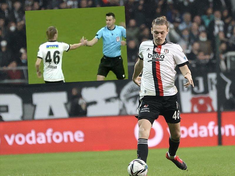 Beşiktaş'ın genç stoperi Serdar Saatçı'ya TFF'den tebrik