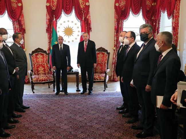 Cumhurbaşkanı Erdoğan, devlet ve hükümet başkanlarıyla görüştü