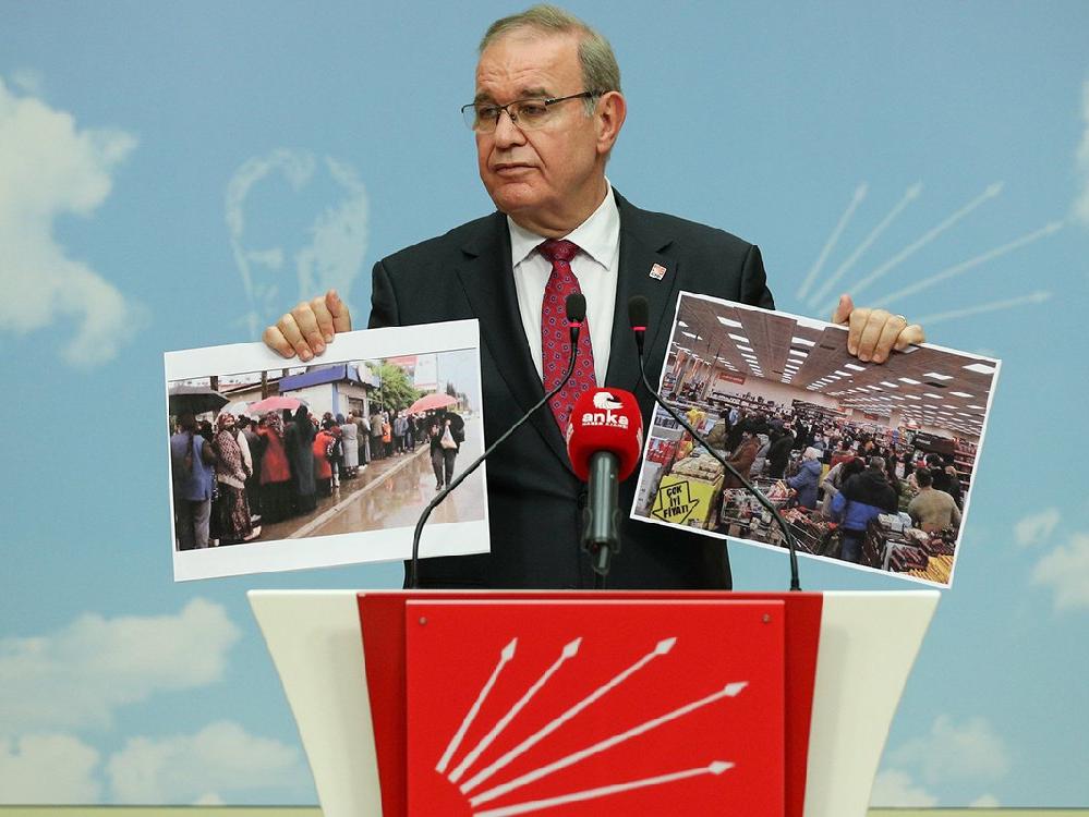 CHP'li Öztrak iki fotoğraf gösterip acil seçim çağrısı yaptı