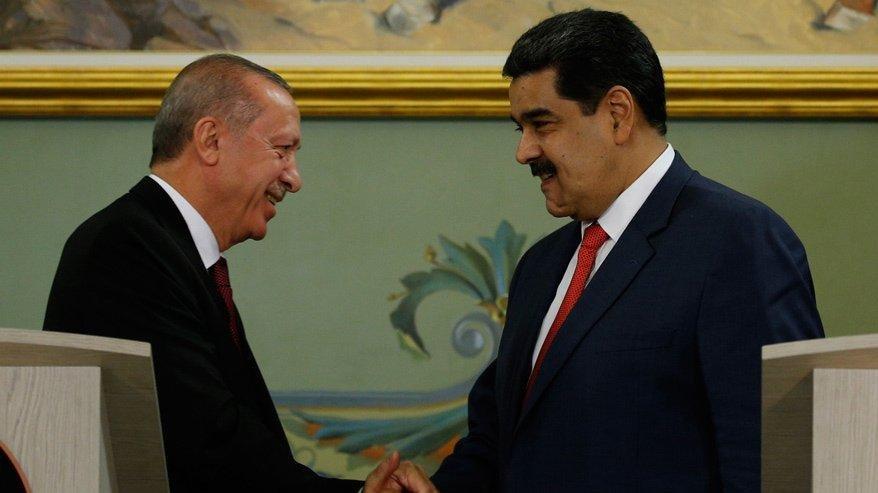 Cumhurbaşkanı Erdoğan, Venezuela Devlet Başkanı Maduro ile görüştü
