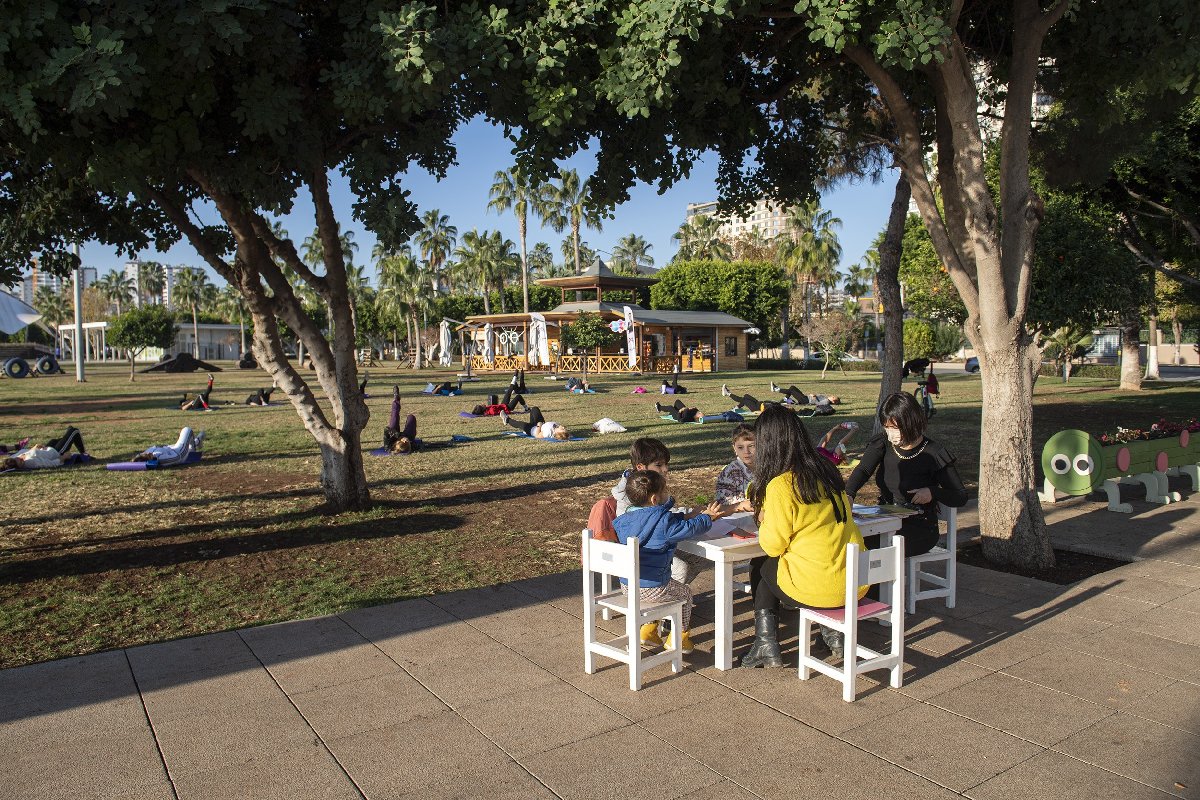 Mersin'den pilates manzaraları Sözcü