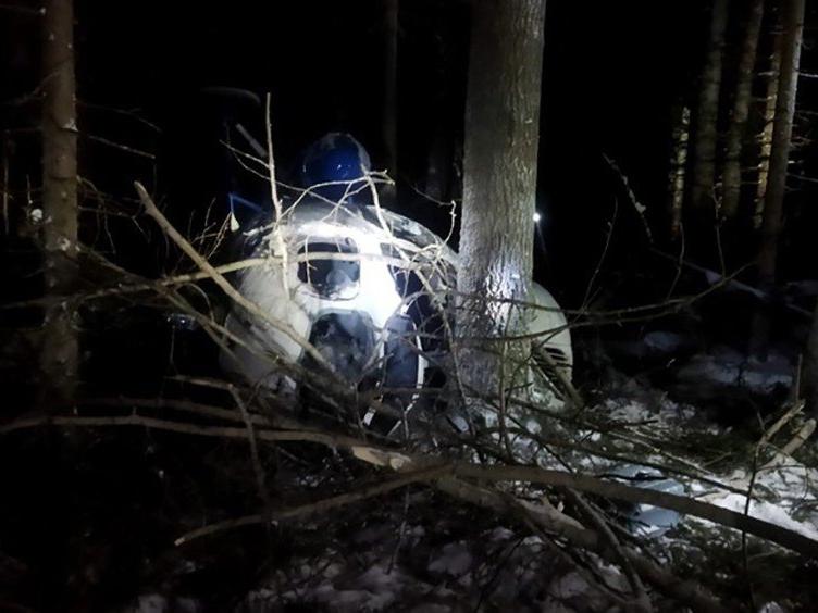 Rusya'da düşen helikopterin enkazına ulaşıldı