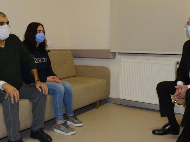CHP lideri Kılıçdaroğlu'ndan SÖZCÜ muhabiri Ertürk'e ziyaret