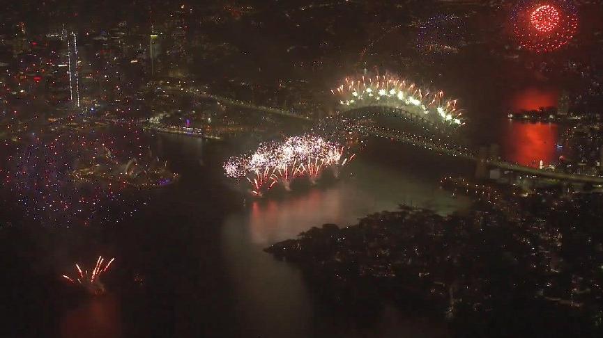 Dünyada yeni yıl coşkusu sürüyor