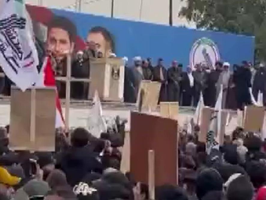 Bağdat’ta Süleymani için miting düzenlendi