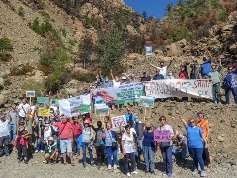 Muğlalı çevreciler Sandras maden mücadelesini kazandı
