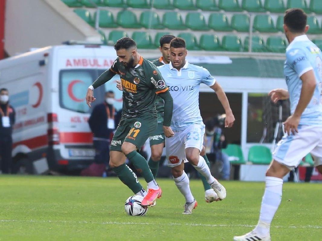Alanyaspor-Başakşehir maçında goller ve kartlar: 1-1