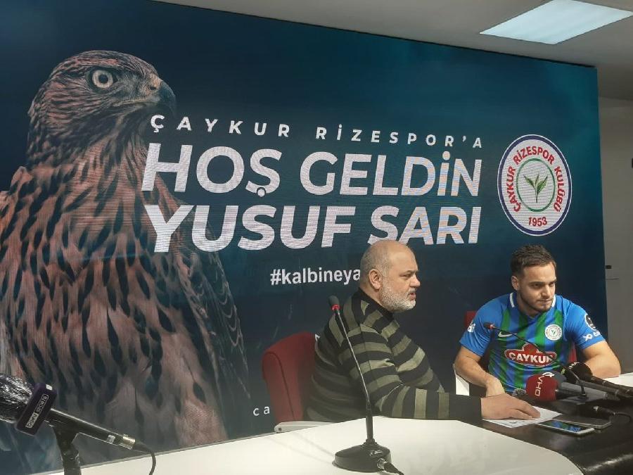 Çaykur Rizespor, Trabzonspor'dan Yusuf Sarı'yı kadrosuna kattı
