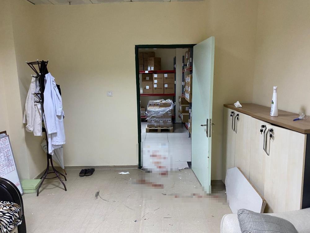 Hastanede sağlık çalışanına silahlı saldırı