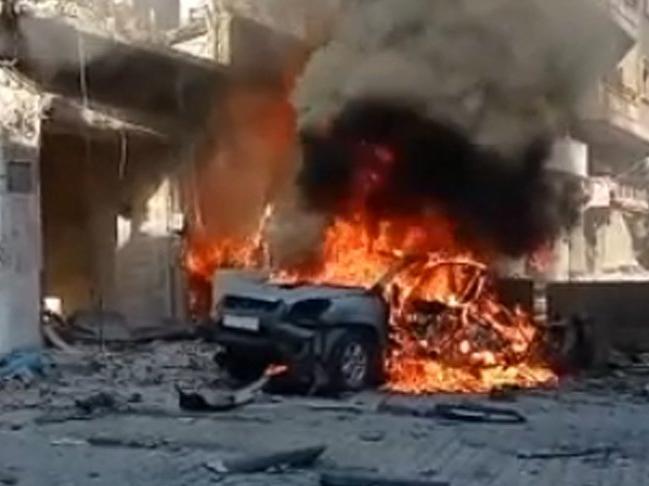 Afrin'de füzeli saldırıda can kaybı yükseldi