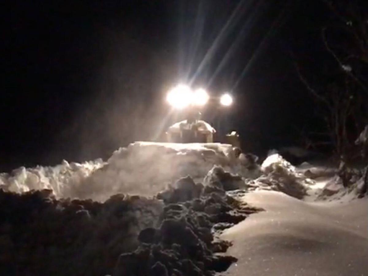 Yılın en çok kar yağan köyünde kar kalınlığı 2 metreyi buldu
