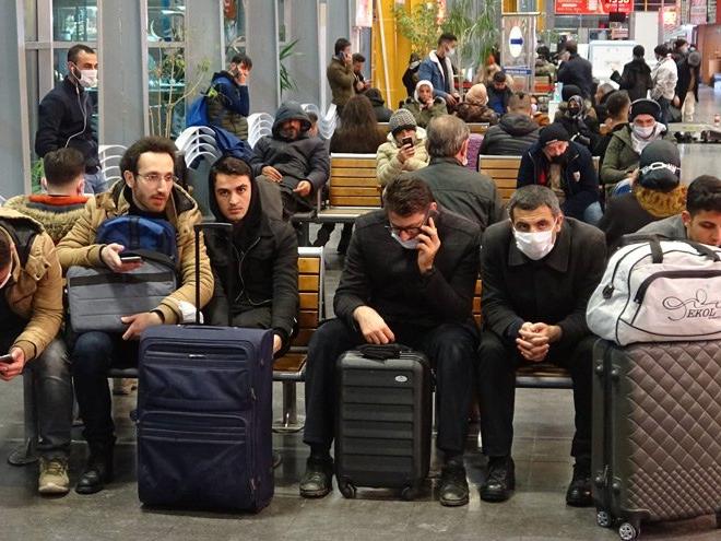 Bursa Terminali'nde mahsur kalan yolcular KYK yurtlarına yerleştirildi