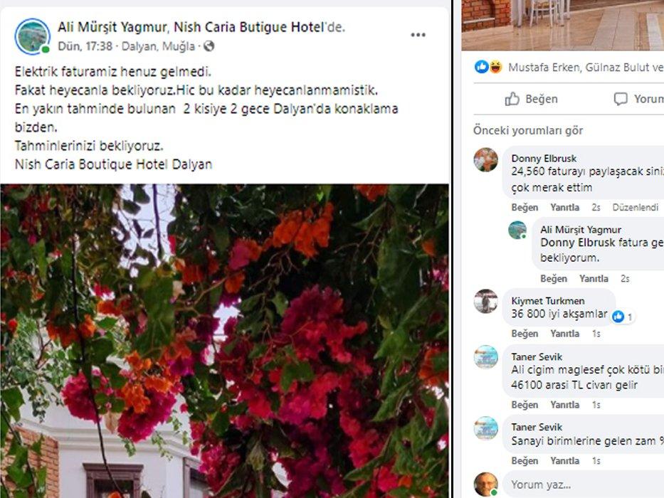 Gelecek elektrik faturasını tahmin eden 2 kişiye 2 günlük tatil