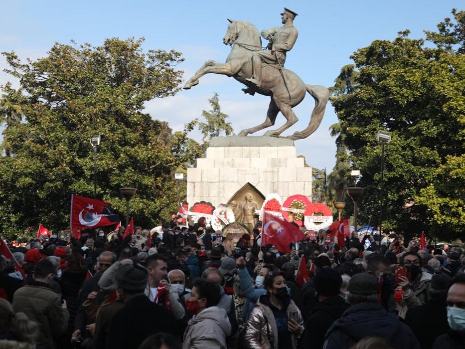 Samsun'daki Onur Nöbeti marşlarla sona erdi