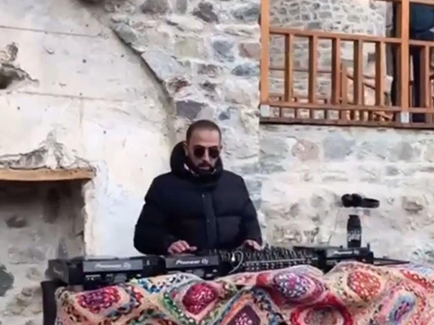 Sümela Manastırı'nda DJ'li parti Yunanistan'ı ayağa kaldırdı