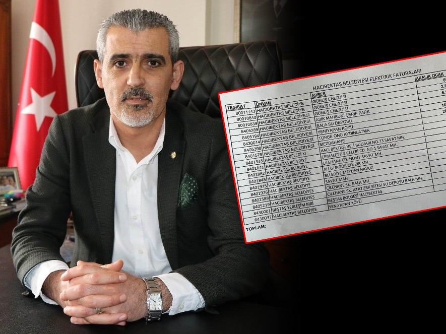 CHP’li başkan belediyenin elektrik faturasını paylaştı