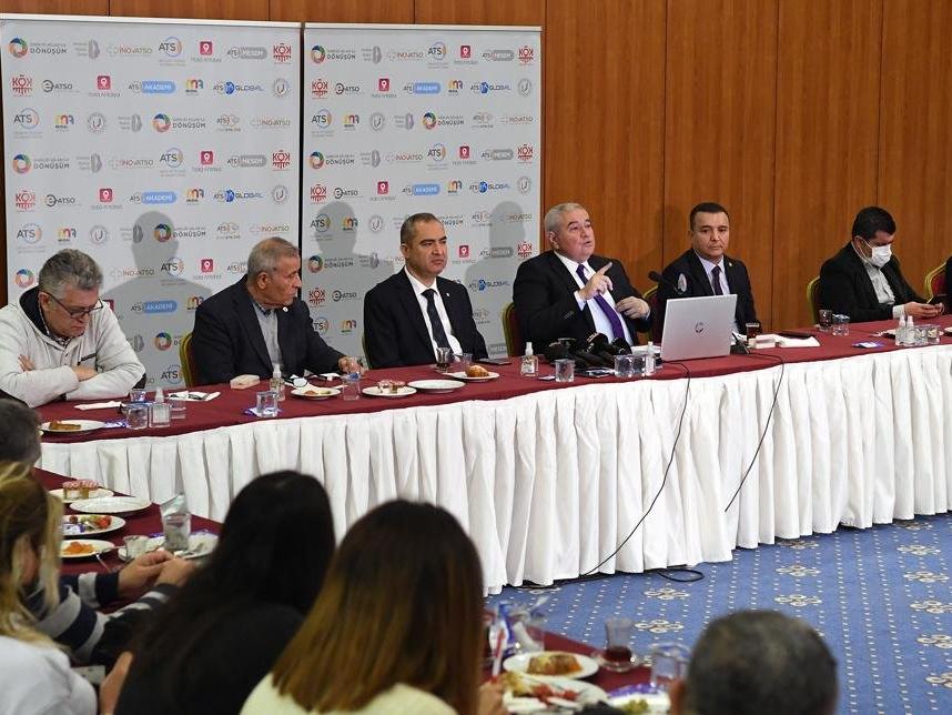 ATSO Başkanı Çetin: Ekonomideki sorunlar pandemiyi unutturdu