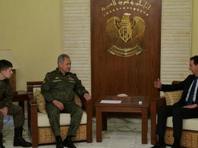 Esad, Rusya Savunma Bakanı Şoygu ile görüştü