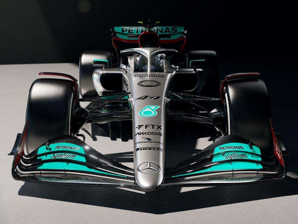 Mercedes gümüşe döndü: Formula 1'deki yeni araç W13
