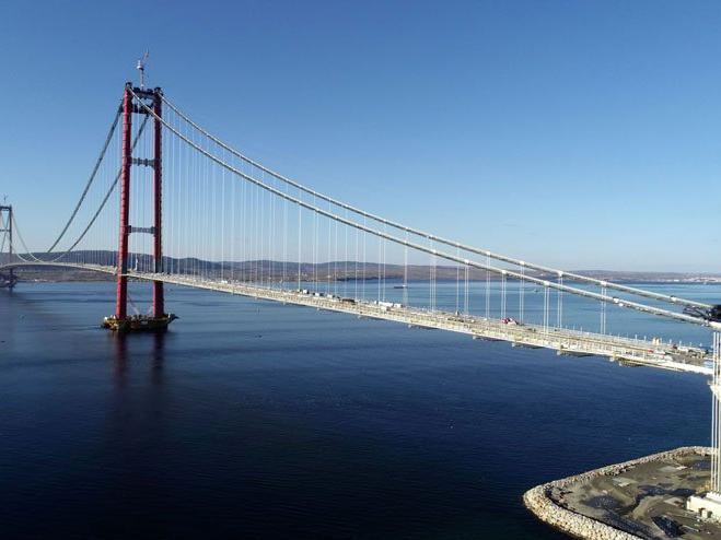 Çanakkale Köprüsü Osmangazi'ye rakip oldu