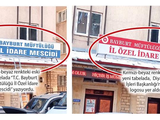 ‘Kurumsal bütünlük’ deyip T.C. ibaresini sildiler