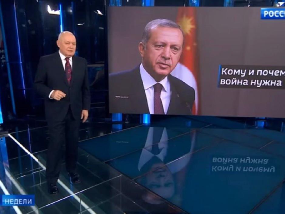 Rusya devlet televizyonundan skandal yorum: Erdoğan'ın fotoğrafıyla paylaştılar