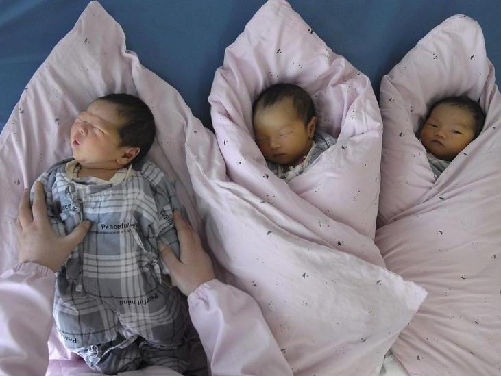 Çin'den azalan doğum oranları için tüp bebek teşviki