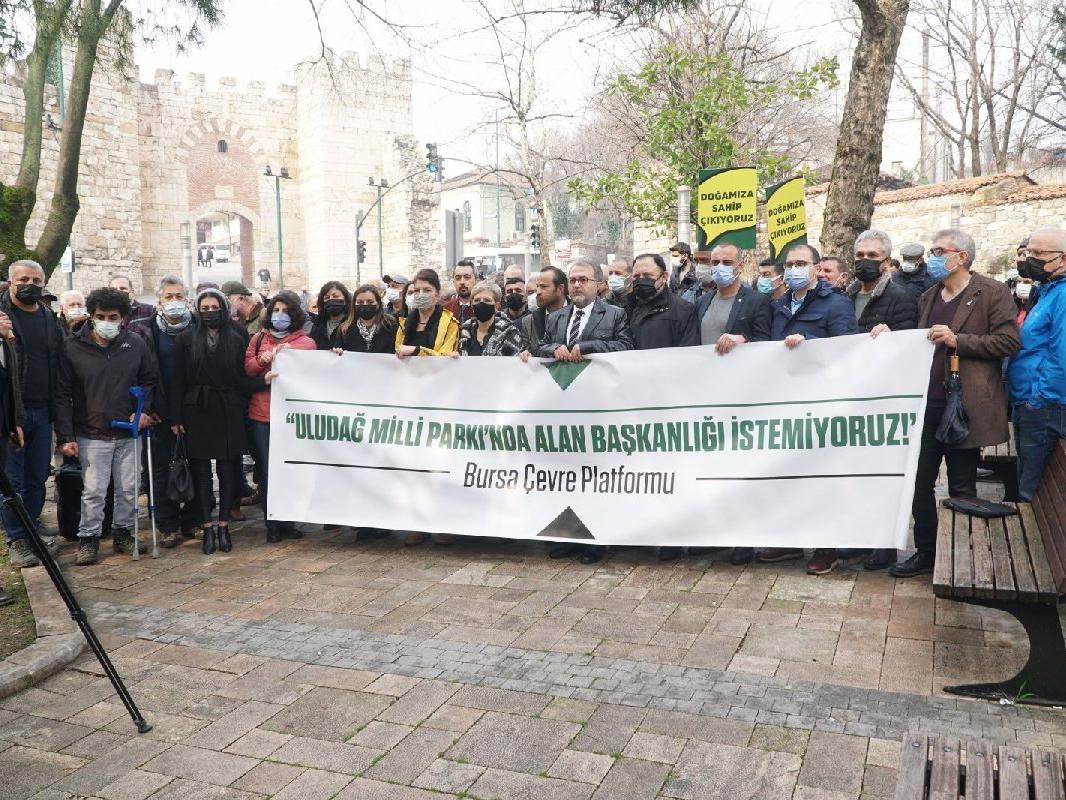 Uludağ'ın milli park statüsünden çıkarılmasına tepki